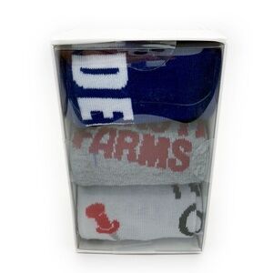 The Office Crew Socks Gift Set Schrute Farms Dunder Mifflin Gift Set 2000s Y2K